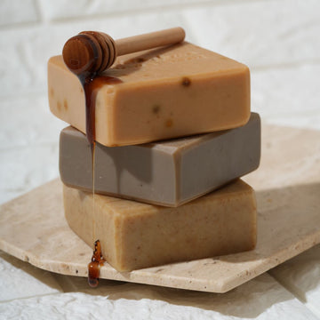 ghaf honey + camel milk soap