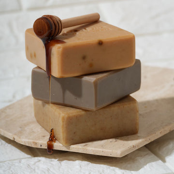 samar honey + camel milk soap